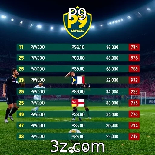 P9 Apostas Esportivas: Análise Detalhada das Últimas Partidas de Campeonato